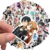 Japanese Anime Stickers | 50 Pcak | Vinyl Waterproof Stickers for Laptop,Bumper,Water Bottles,Computer,Phone,Hard hat,Car Stickers and Decals,Adults Kids Teens for Decals